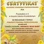 Certyfikat Zdrowego Przedszkolaka 2013 