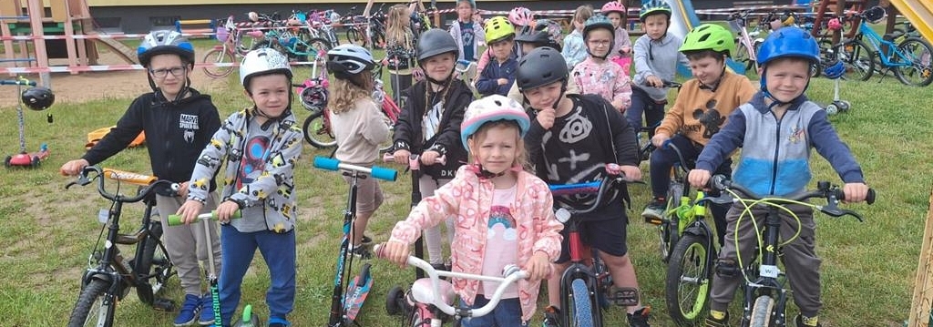 Dzień rowerowy w naszym przedszkolu
