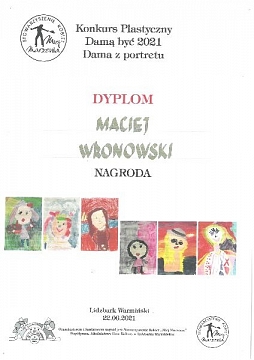 Maciek Wronowski -nagroda